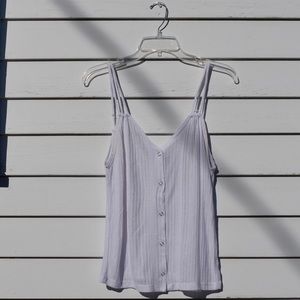 URBAN OUTFITTERS Double Strap Tank Top w Buttons
